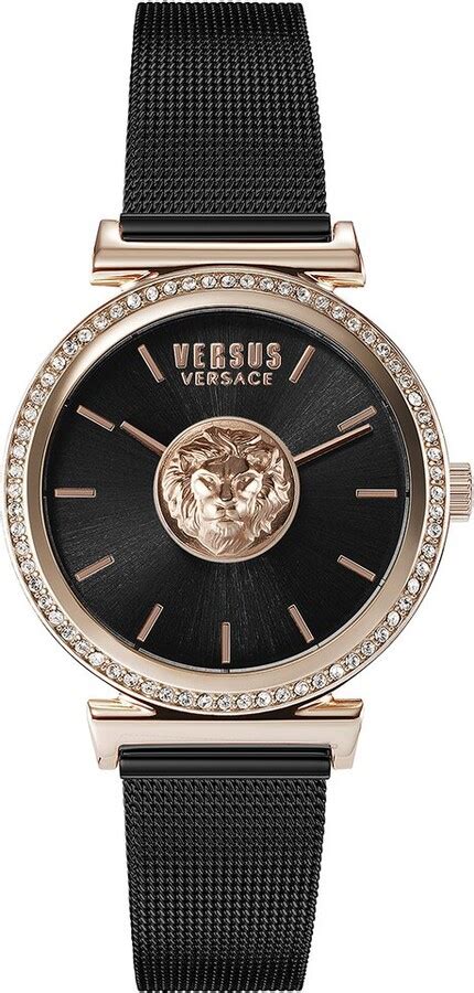 versace rose gold watch vsp641718|Versus Versace Womens Brick Lane Watches .